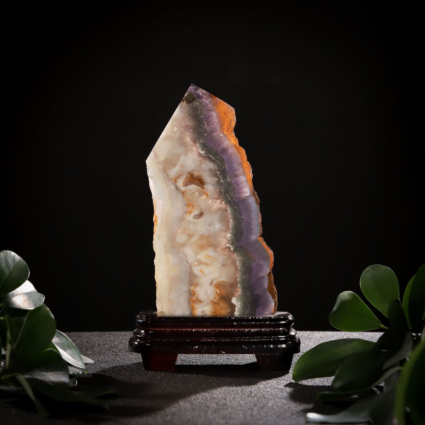 三生万物|超七X重金X萤石 能量摆件